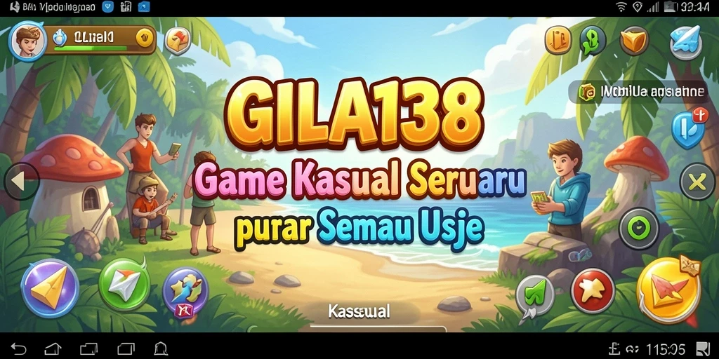 Tampilan antarmuka GILA138 yang menarik dan mudah diakses.