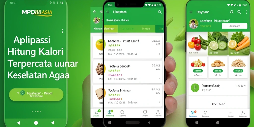 Antarmuka MPO88ASIA yang intuitif untuk Hitung Kalori dengan mudah.